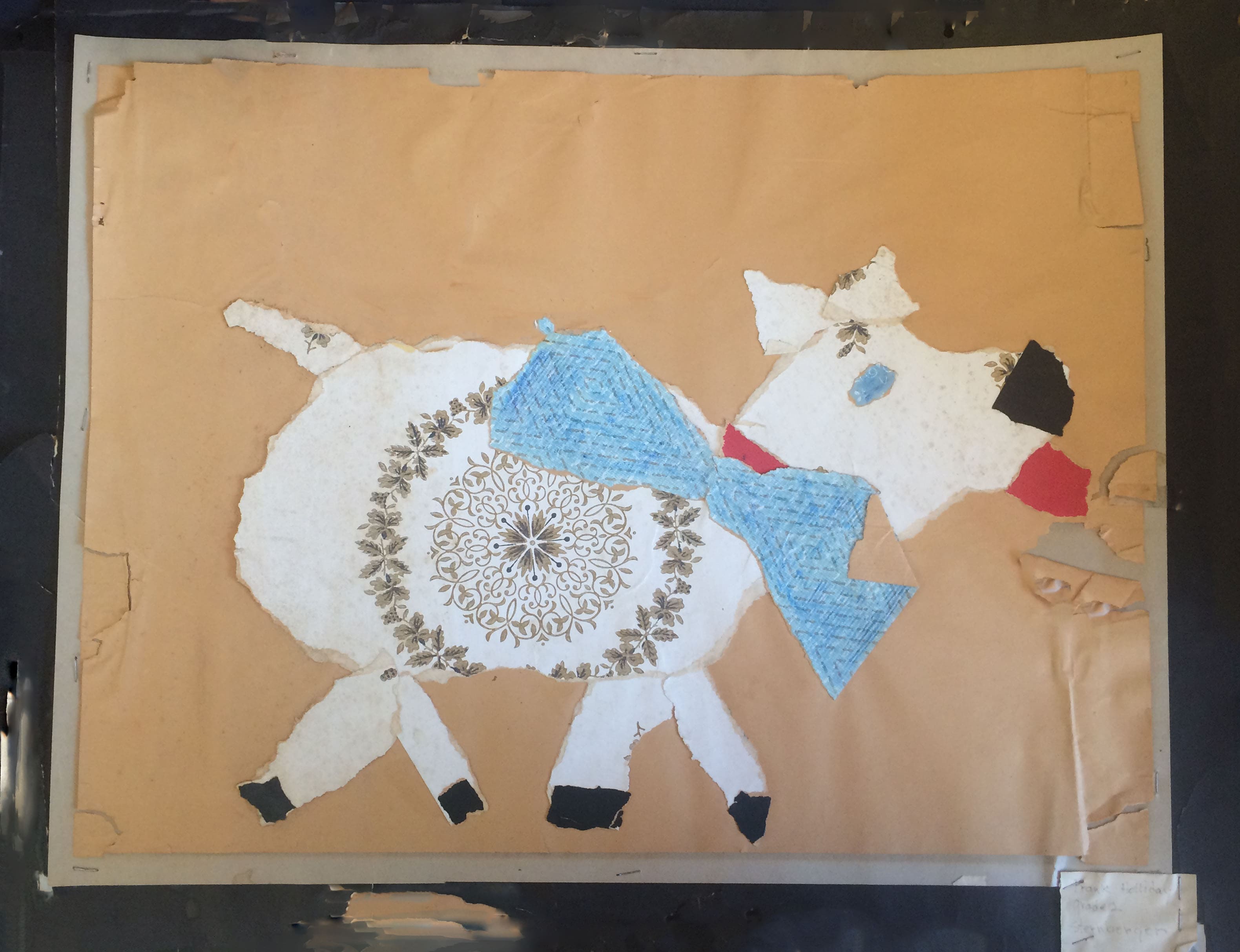 Frank's collage of Sam